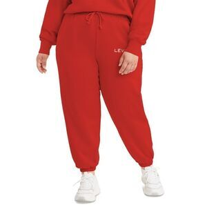Levi's Trendy Plus Size Laundry Day Sweatpants - Valiant Poppy 3X